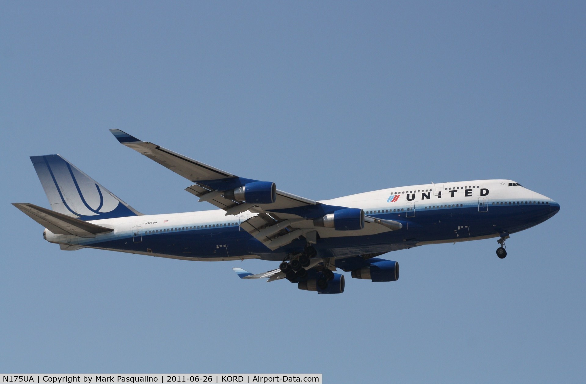 N175UA, 1990 Boeing 747-422 C/N 24382, Boeing 747-400