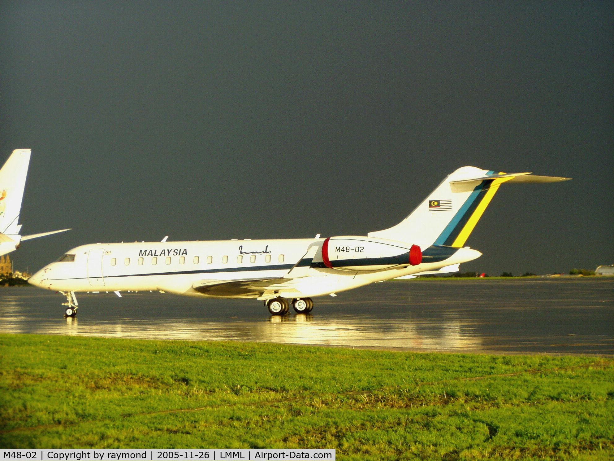 M48-02, 2001 Bombardier BD-700-1A10 Global Express C/N 9096, Bombardier M48-02 Malaysian Air Force