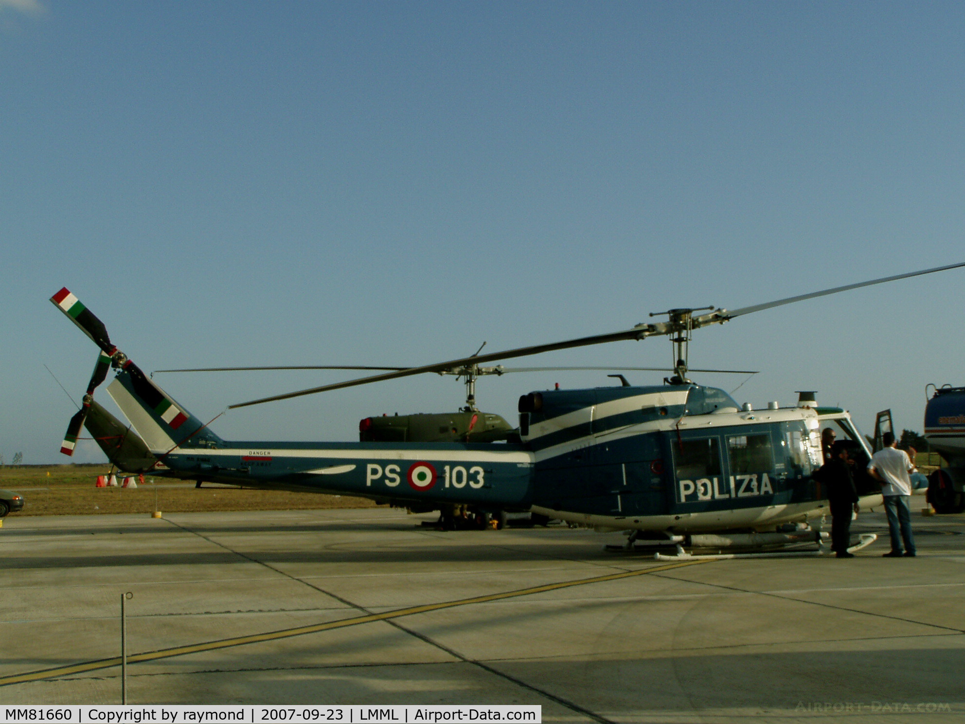 MM81660, Agusta AB-212 C/N 5844, AB212 MM81660/PS-103 Polizia di Stato