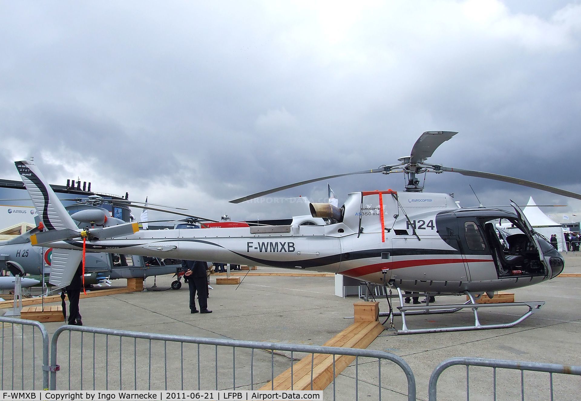 F-WMXB, Airbus Helicopter H175M C/N 5001, Eurocopter AS-350B-3E Ecureuil at the Aerosalon 2011, Paris