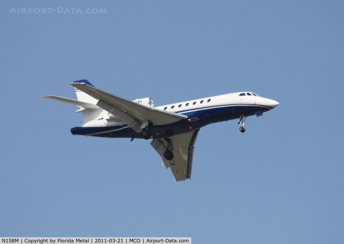 N158M, 2007 Dassault Mystere Falcon 50 C/N 351, Falcon 50