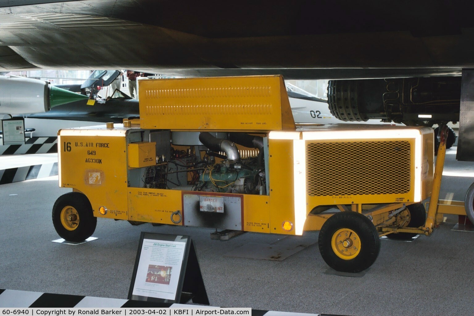60-6940, 1962 Lockheed A-11 Blackbird C/N 134, 