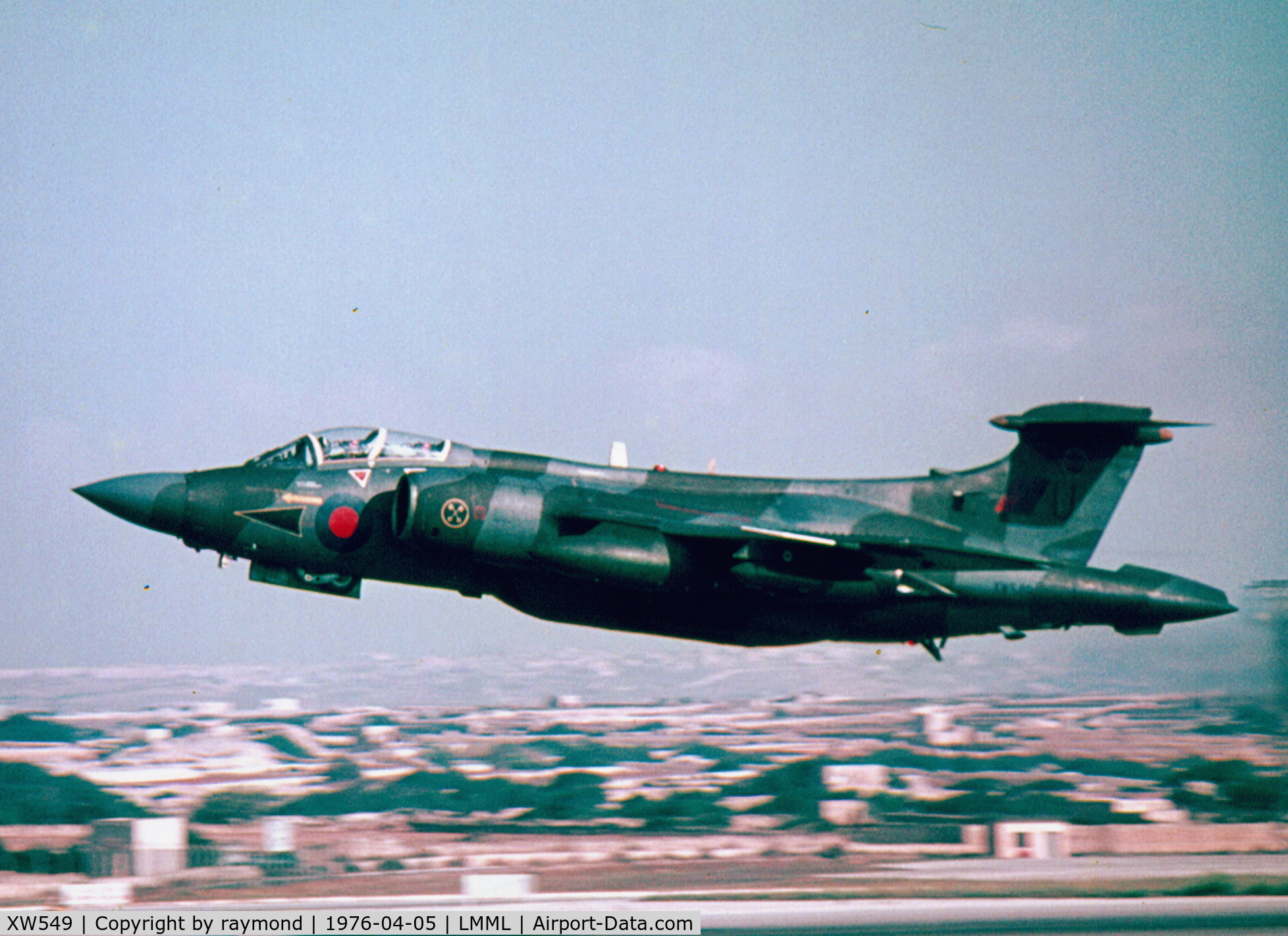 XW549, 1973 Hawker Siddeley Buccaneer S.2B C/N B3-10-71, Buccaneer XW549/U 16Sqd RAF