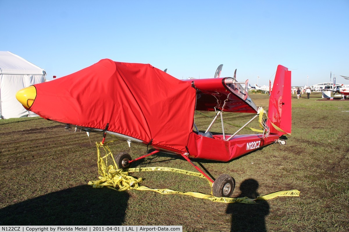 N122CZ, 2010 Lockwood Aircam C/N AC149, Air Cam destroyed by storm day before
