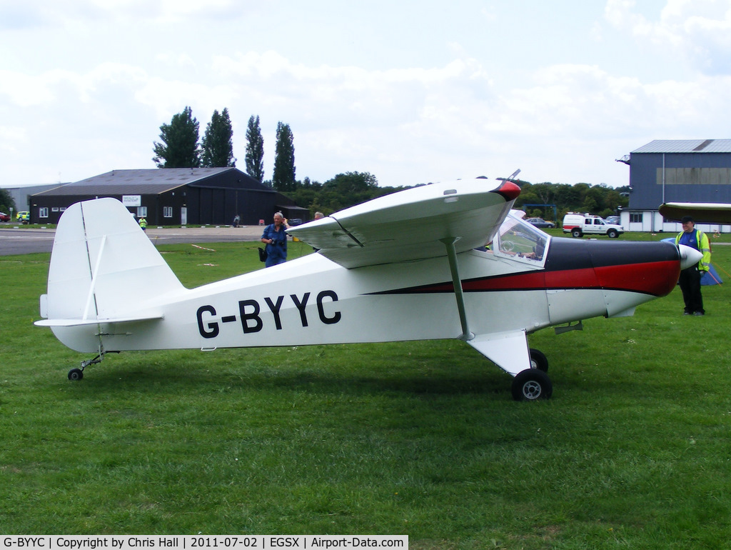 G-BYYC, 2000 Hapi Cygnet SF-2A C/N PFA 182-12311, at the Air Britain flyin
