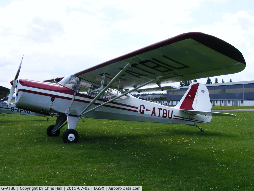 G-ATBU, 1964 Beagle A-61 Terrier 2 C/N B.635, at the Air Britain flyin