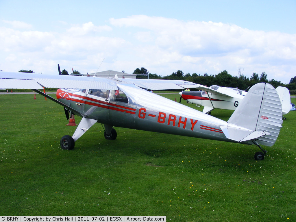 G-BRHY, 1947 Luscombe 8E Silvaire C/N 5138, at the Air Britain flyin
