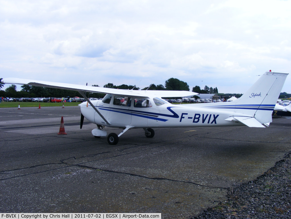 F-BVIX, Reims F172M Skyhawk Skyhawk C/N 1239, at the Air Britain flyin