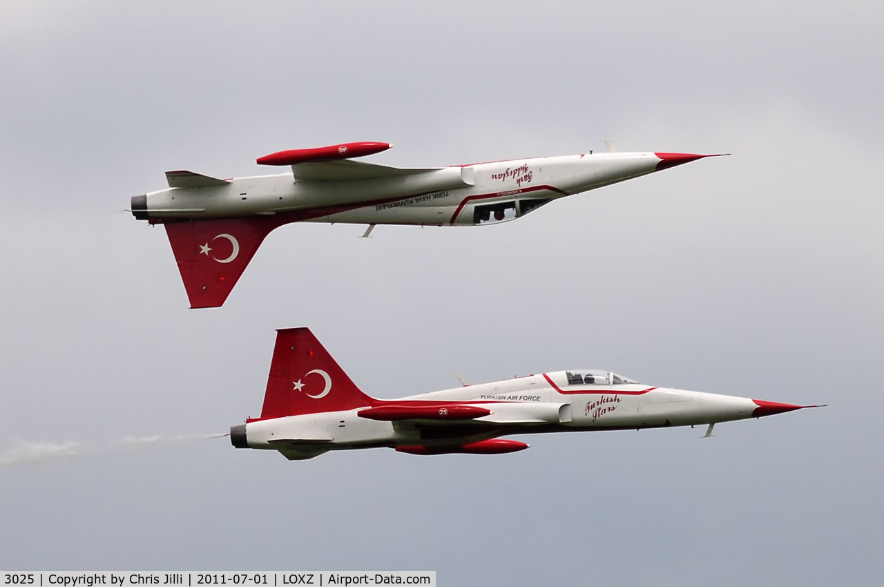 3025, 1970 Canadair NF-5A Freedom Fighter C/N 3025, Turkish Stars