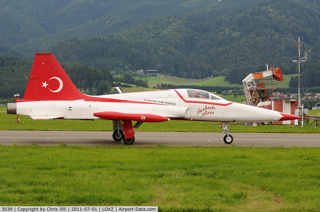 3039, 1970 Canadair NF-5A Freedom Fighter C/N 3039, Turkish Stars