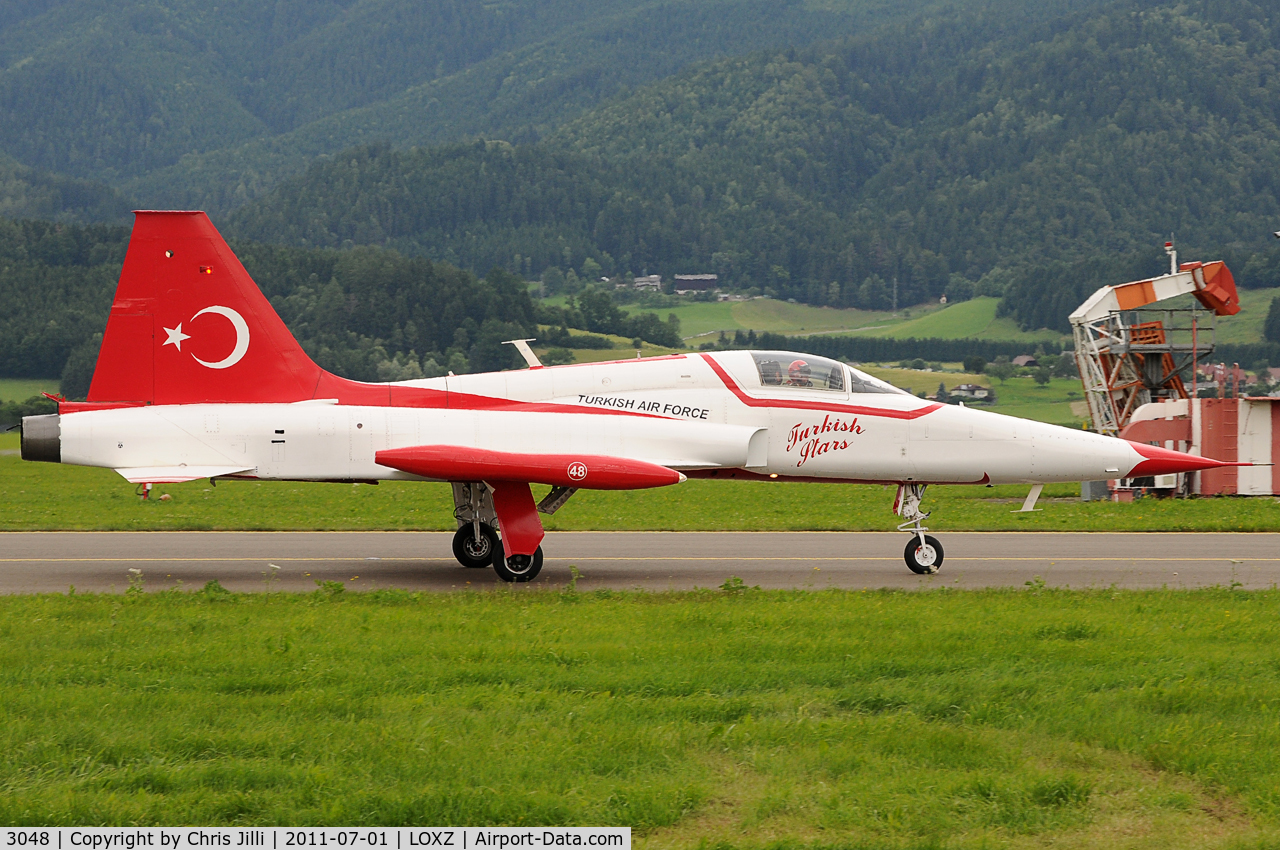 3048, 1971 Canadair NF-5A Freedom Fighter C/N 3048, Turkish Stars