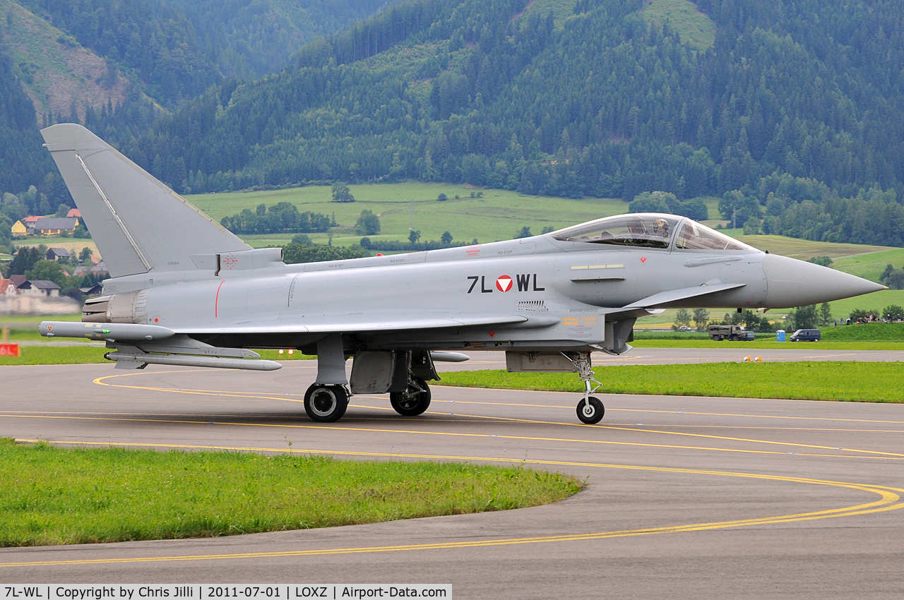 7L-WL, 2005 Eurofighter EF-2000 Typhoon S C/N GS009, Austrian Air Force