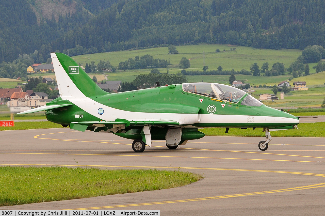 8807, British Aerospace Hawk 65A C/N SA026/330, Saudi Hawks