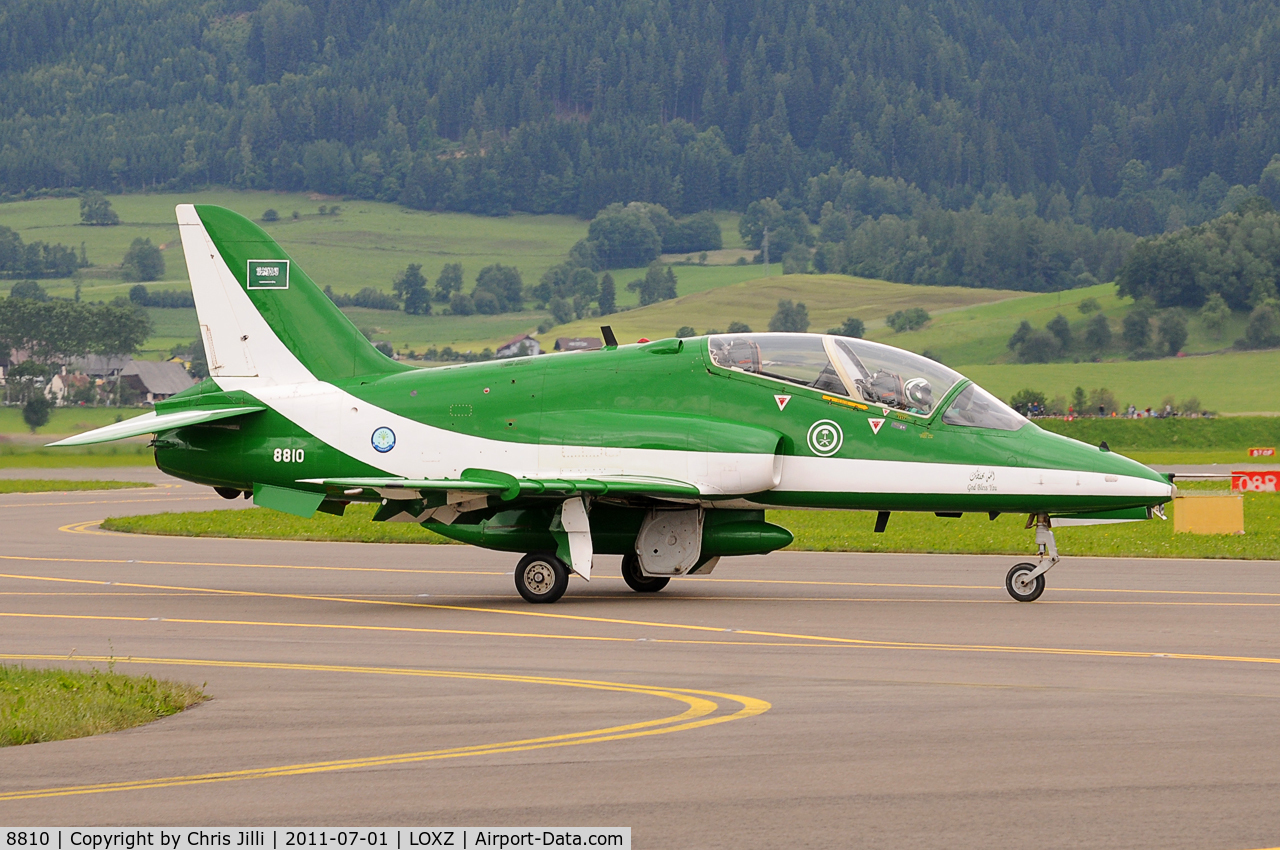 8810, British Aerospace Hawk 65A C/N SA022/326, Saudi Hawks