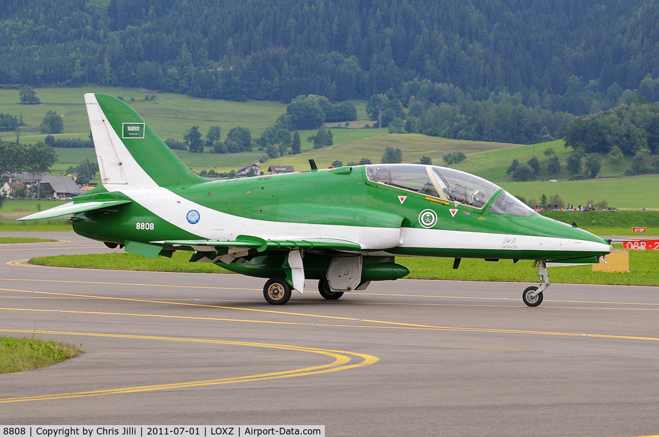 8808, British Aerospace Hawk 65A C/N SA027/331, Saudi Hawks
