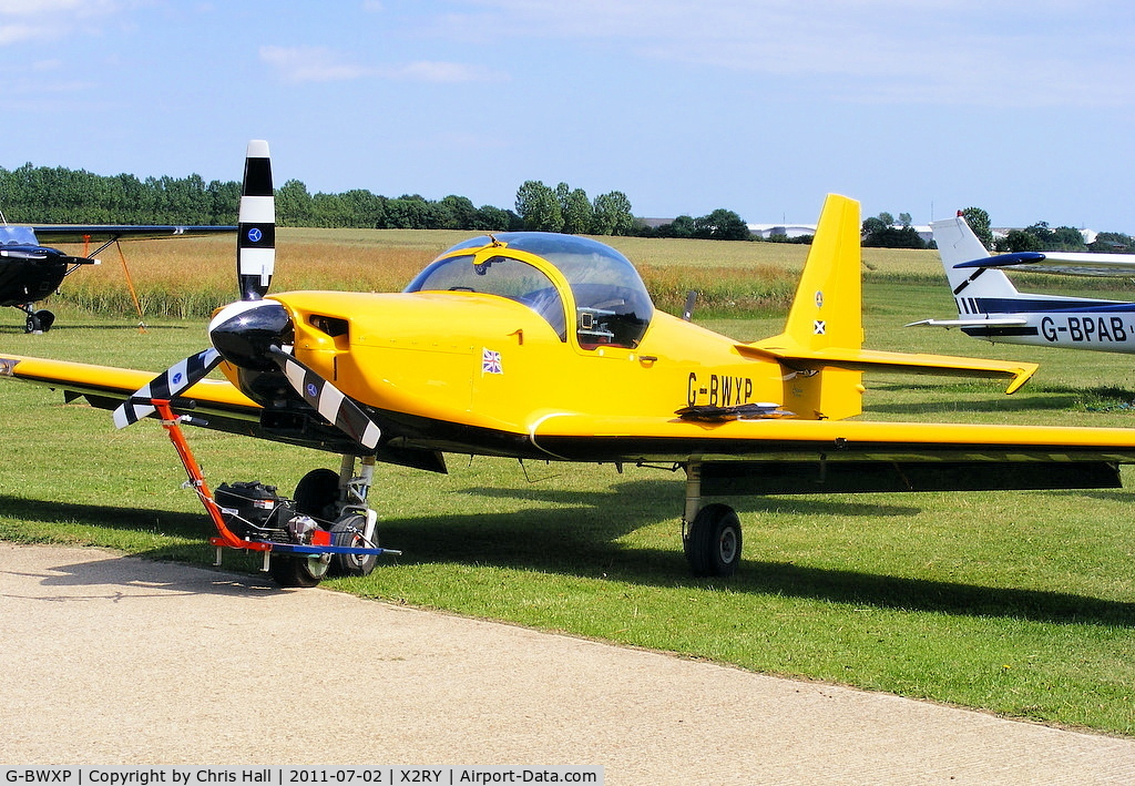 G-BWXP, 1996 Slingsby T-67M-260 Firefly C/N 2251, resident at Rayne Hall Farm
