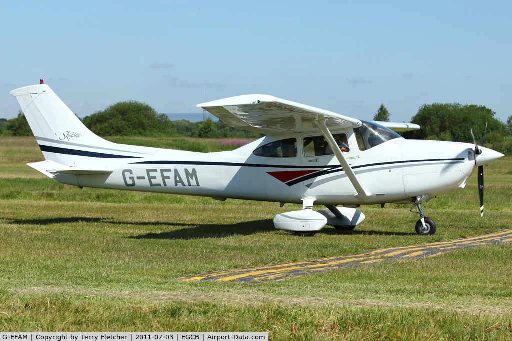 G-EFAM, 1999 Cessna 182S Skylane C/N 18280442, 1999 Cessna CESSNA 182S, c/n: 18280442 at 2011 Family Fun Day