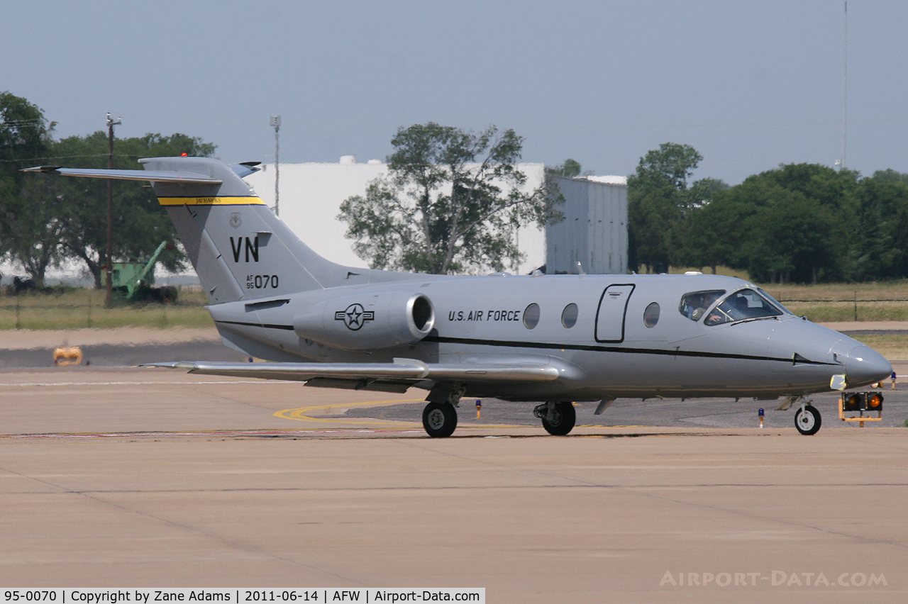 95-0070, 1995 Raytheon T-1A Jayhawk C/N TT-179, At Alliance Airport - Fort Worth, TX