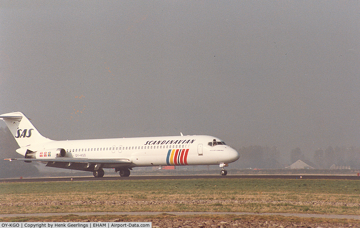 OY-KGO, 1974 Douglas DC-9-41 C/N 47632, Scandinavian - SAS