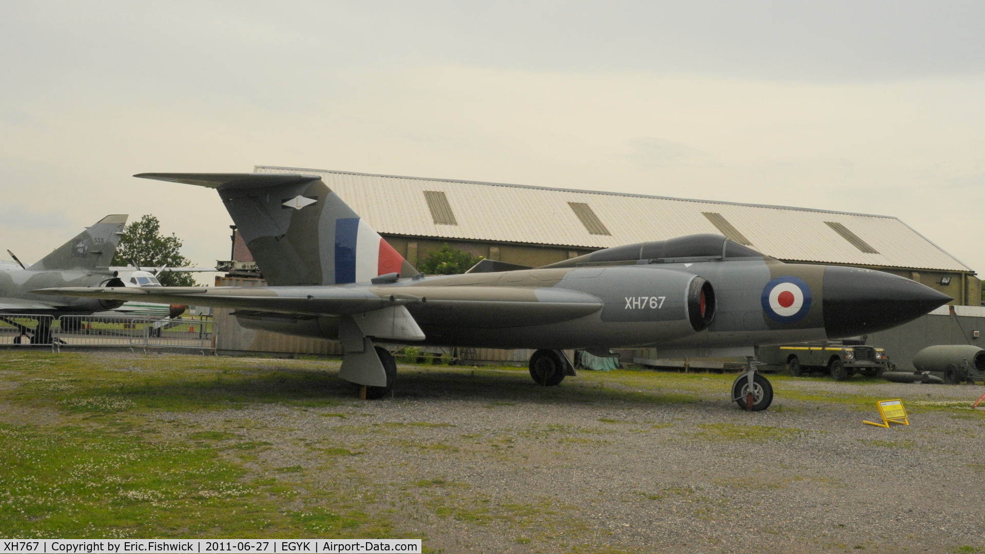 XH767, Gloster Javelin FAW.9 C/N Not found XH767, XH767 at Yorkshire Air Museum