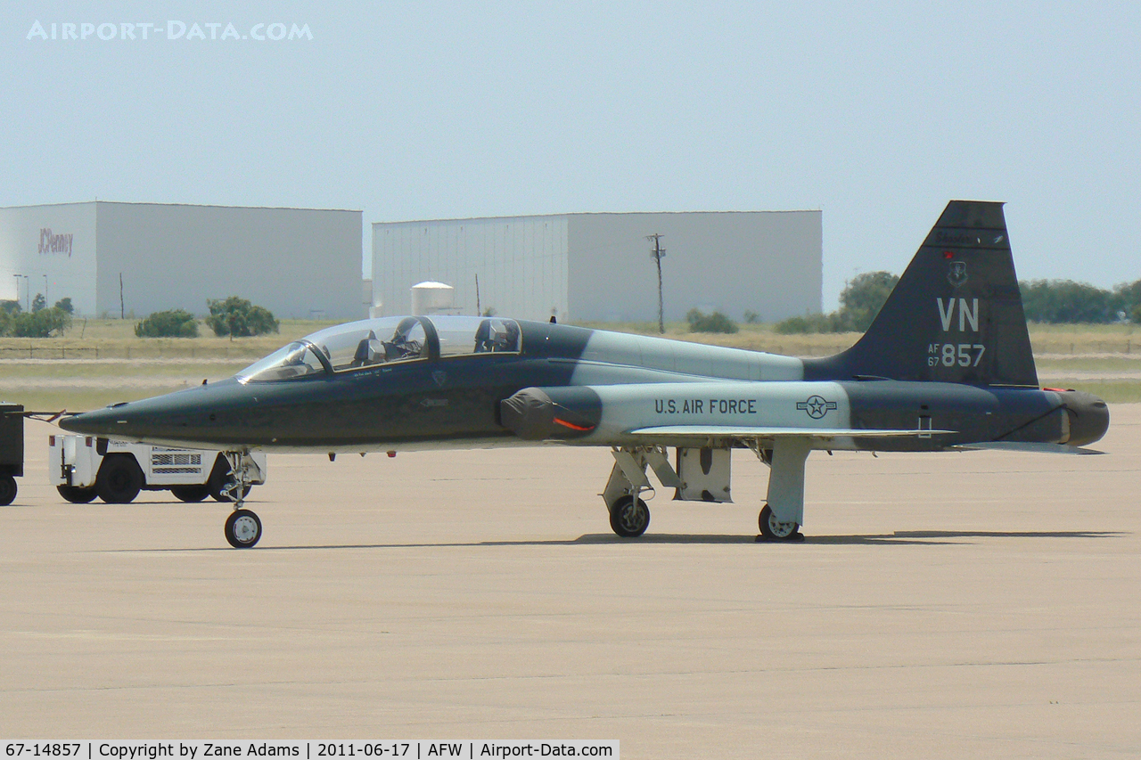 67-14857, 1967 Northrop T-38C Talon C/N T.6053, At Alliance Airport - Fort Worth, TX