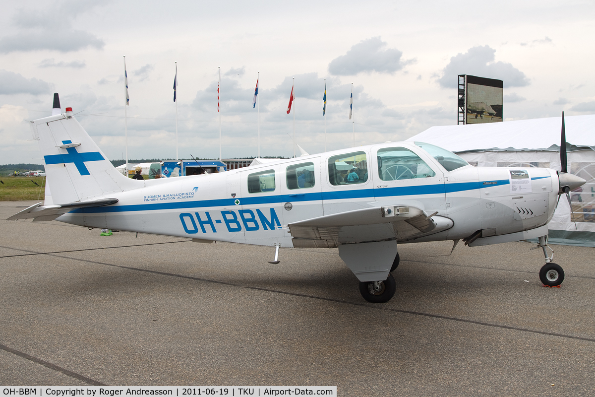 OH-BBM, Beechcraft A36 Bonanza C/N E-2376, Finnish Aviation Academy