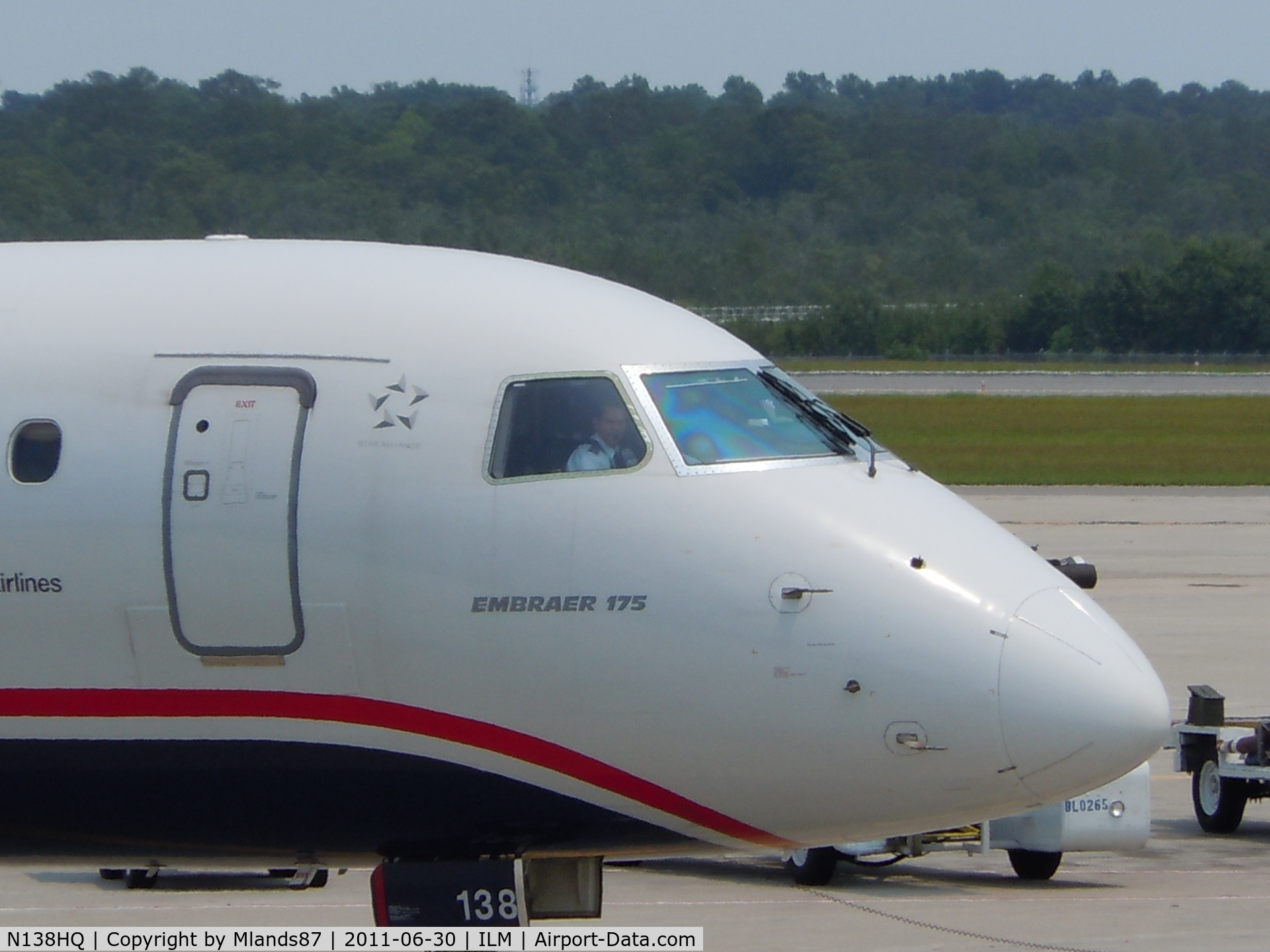 N138HQ, 2008 Embraer 175LR (ERJ-170-200LR) C/N 17000234, Hello