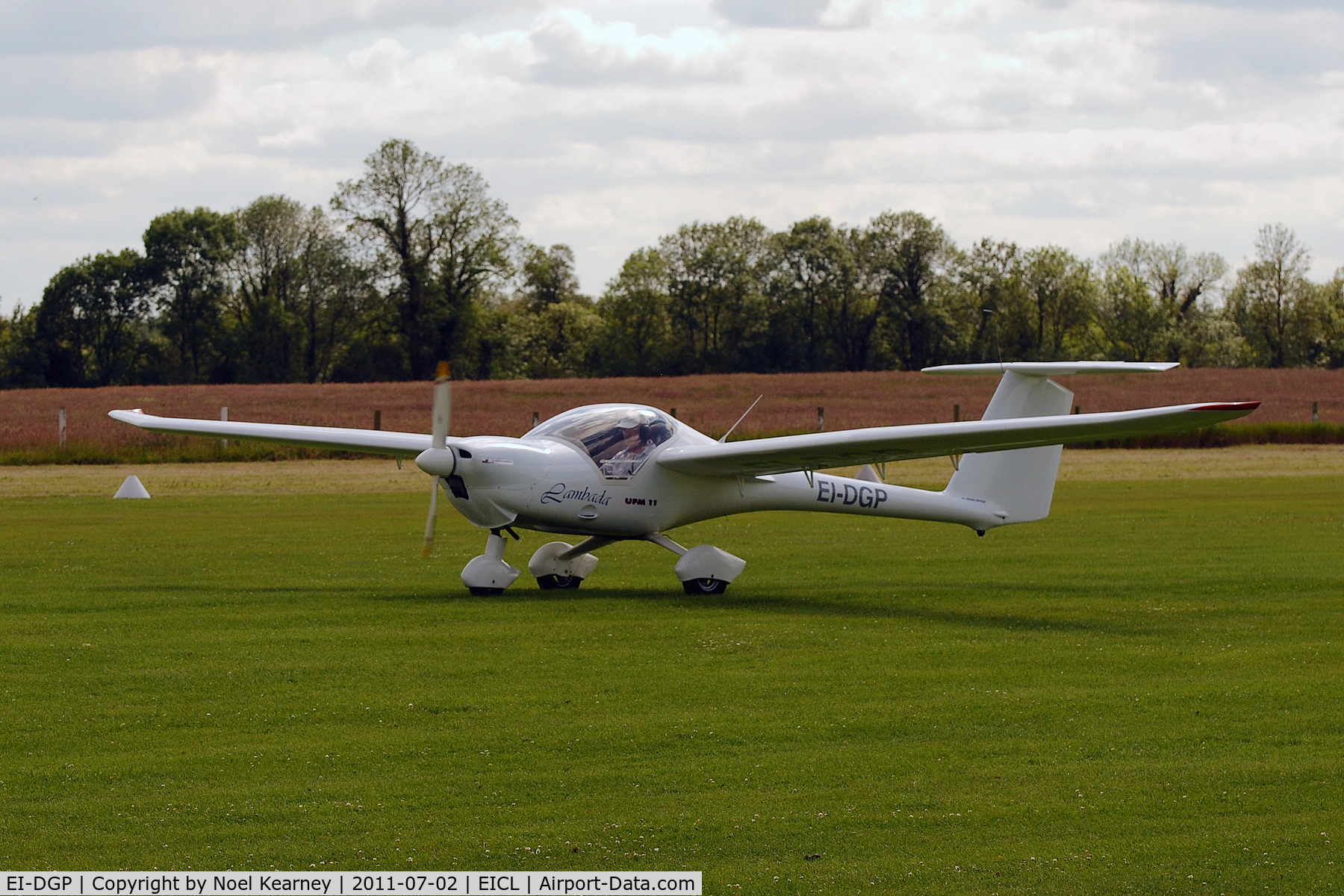 EI-DGP, Urban Air UFM-11 Lambada C/N 15/11, Attending the July fly-in at Clonbullogue Aerodrome.