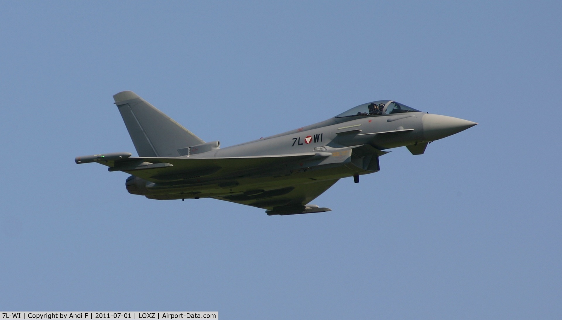 7L-WI, Eurofighter EF-2000 Typhoon S C/N GS028, Austrian Typhoon