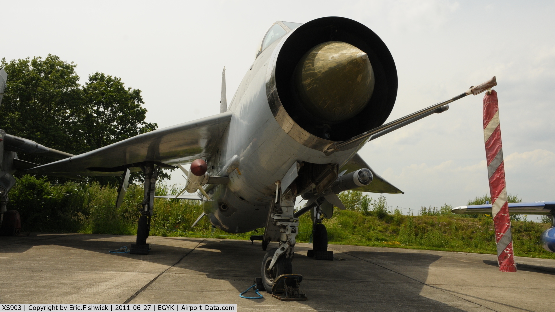 XS903, English Electric Lightning F.6 C/N 95249, XS903 at Yorkshire Air Museum