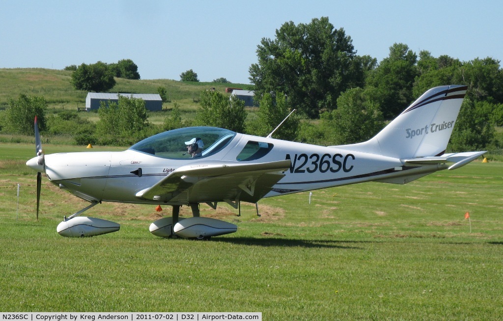 N236SC, 2007 CZAW SportCruiser C/N 07SC078, Starbuck Fly-in 2011