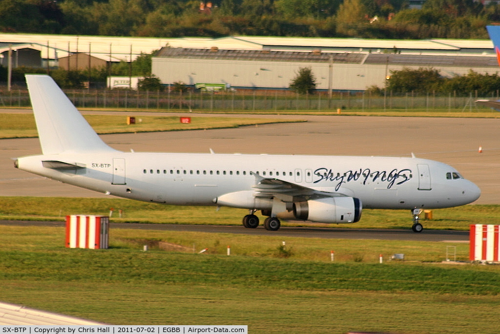 SX-BTP, 1992 Airbus A320-231 C/N 376, Sky Wings