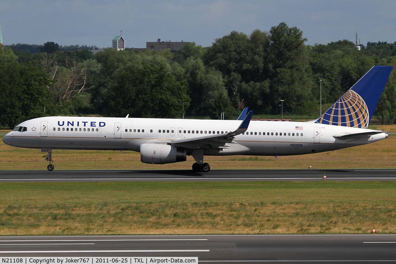 N21108, 1994 Boeing 757-224 C/N 27298, United Airlines