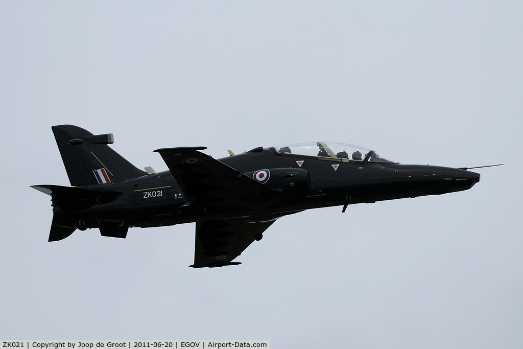 ZK021, 2009 BAe Systems Hawk T2 C/N RT012/1250, 19(R) Sq (unmarked)