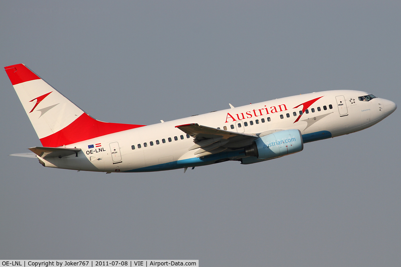 OE-LNL, 2000 Boeing 737-6Z9 C/N 30137, Austrian Airlines