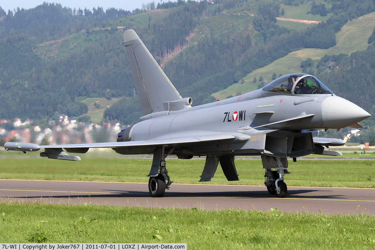 7L-WI, Eurofighter EF-2000 Typhoon S C/N GS028, Austrian Air Force