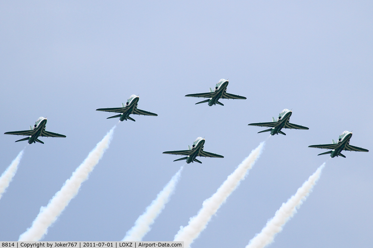 8814, British Aerospace Hawk 65A C/N SA024/328, Saudi Hawks