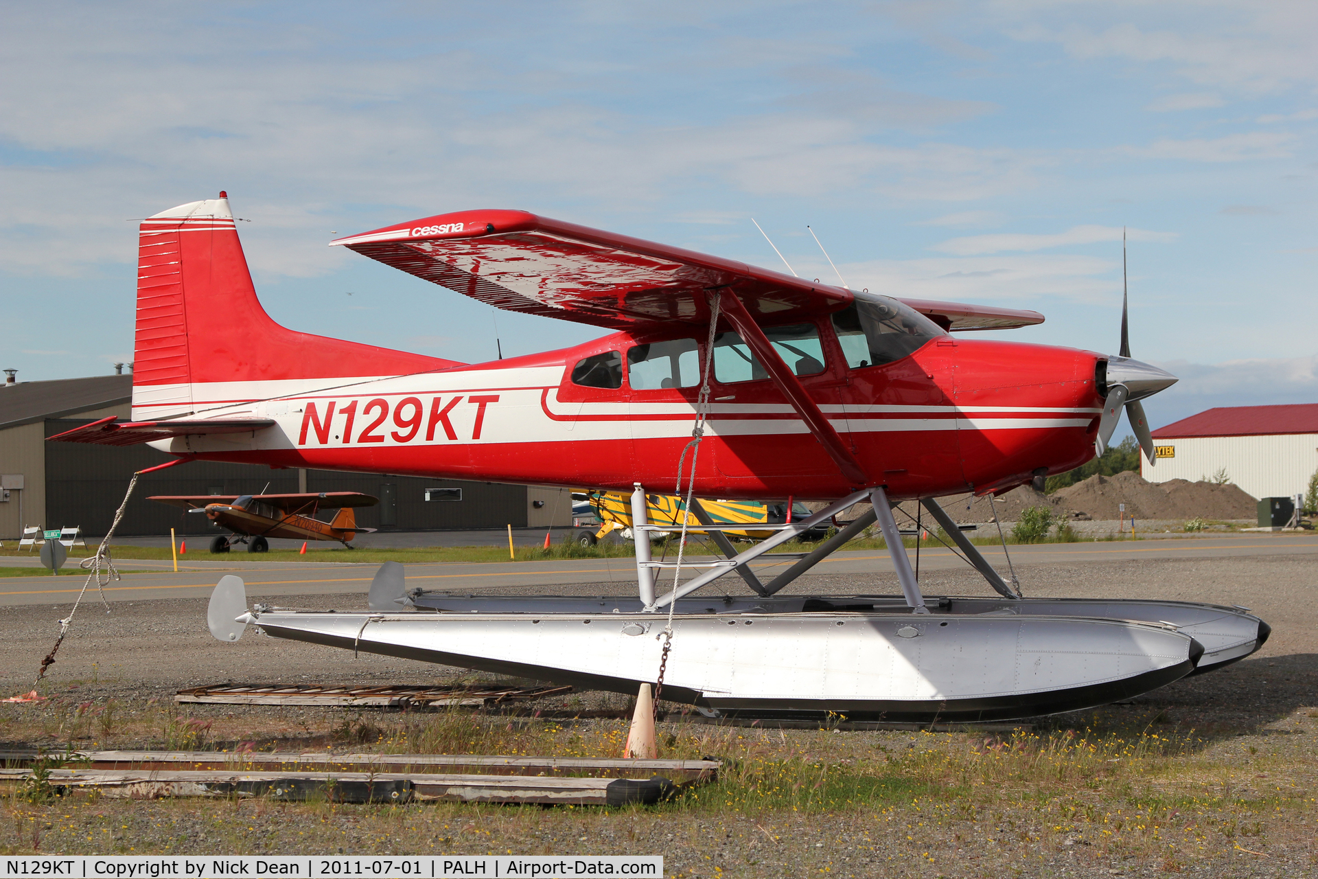 N129KT, 1975 Cessna A185F Skywagon 185 C/N 18502812, PALH/LHD