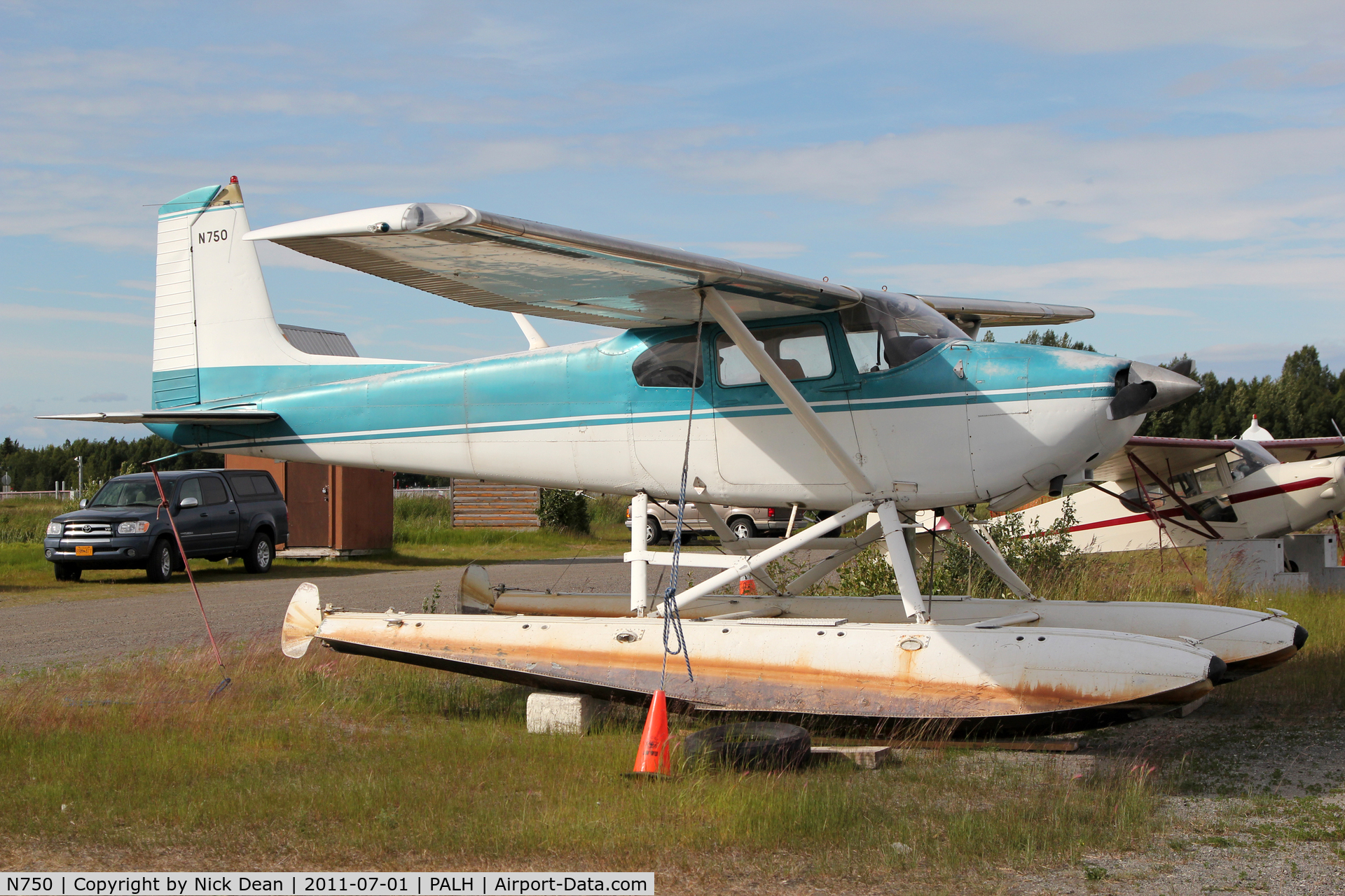 N750, 1958 Cessna 180A C/N 50347, PALH/LHD