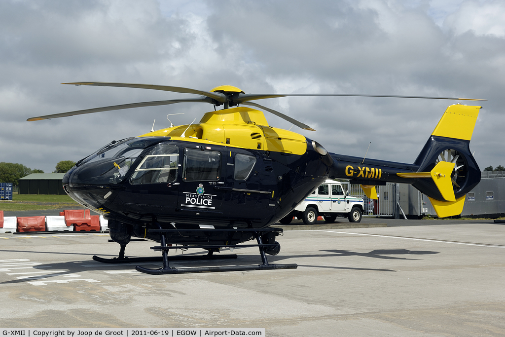 G-XMII, 2002 Eurocopter EC-135T-2+ C/N 0215, Merseyside Police Flying Unit