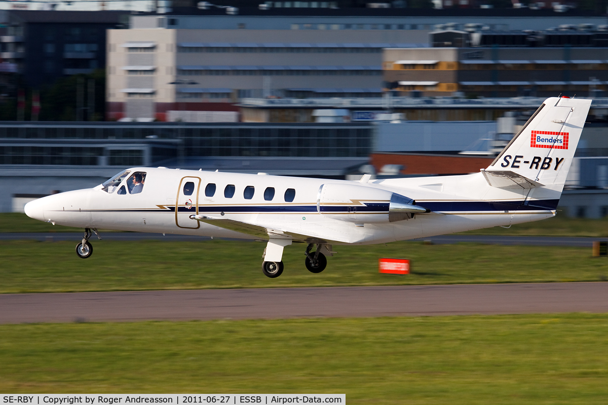 SE-RBY, 2002 Cessna 550 Citation Bravo C/N 550-1038, Op by Petter Solberg Aviation AB