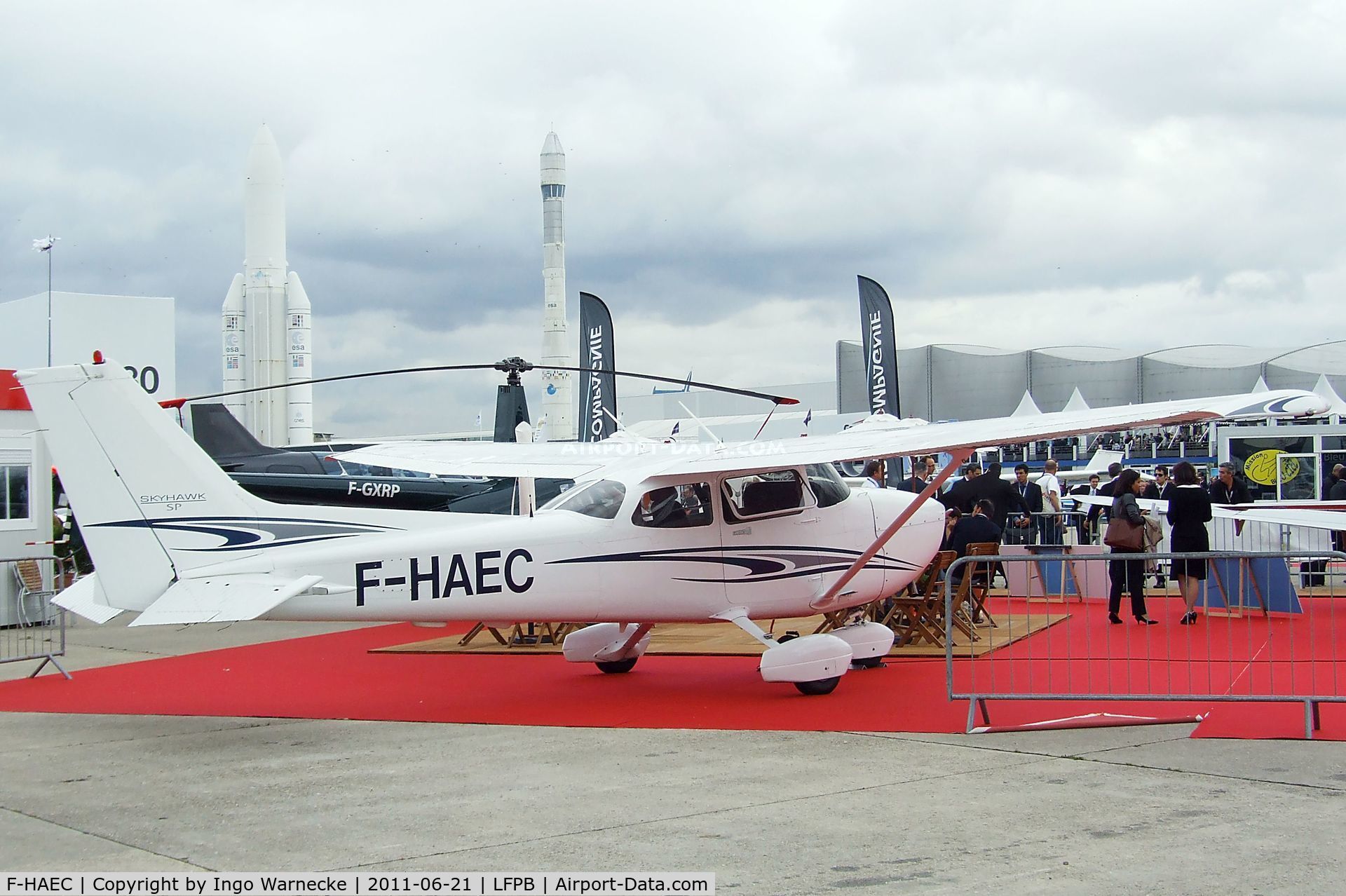 F-HAEC, Cessna 172S C/N 172S10041, Cessna 172 S Skyhawk SP at the Aerosalon 2011, Paris