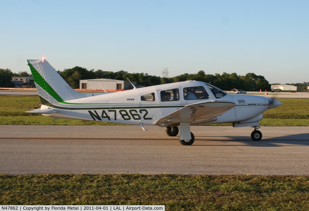 N47862, 1977 Piper PA-28R-201T Cherokee Arrow III C/N 28R-7803030, PA-28R-201T