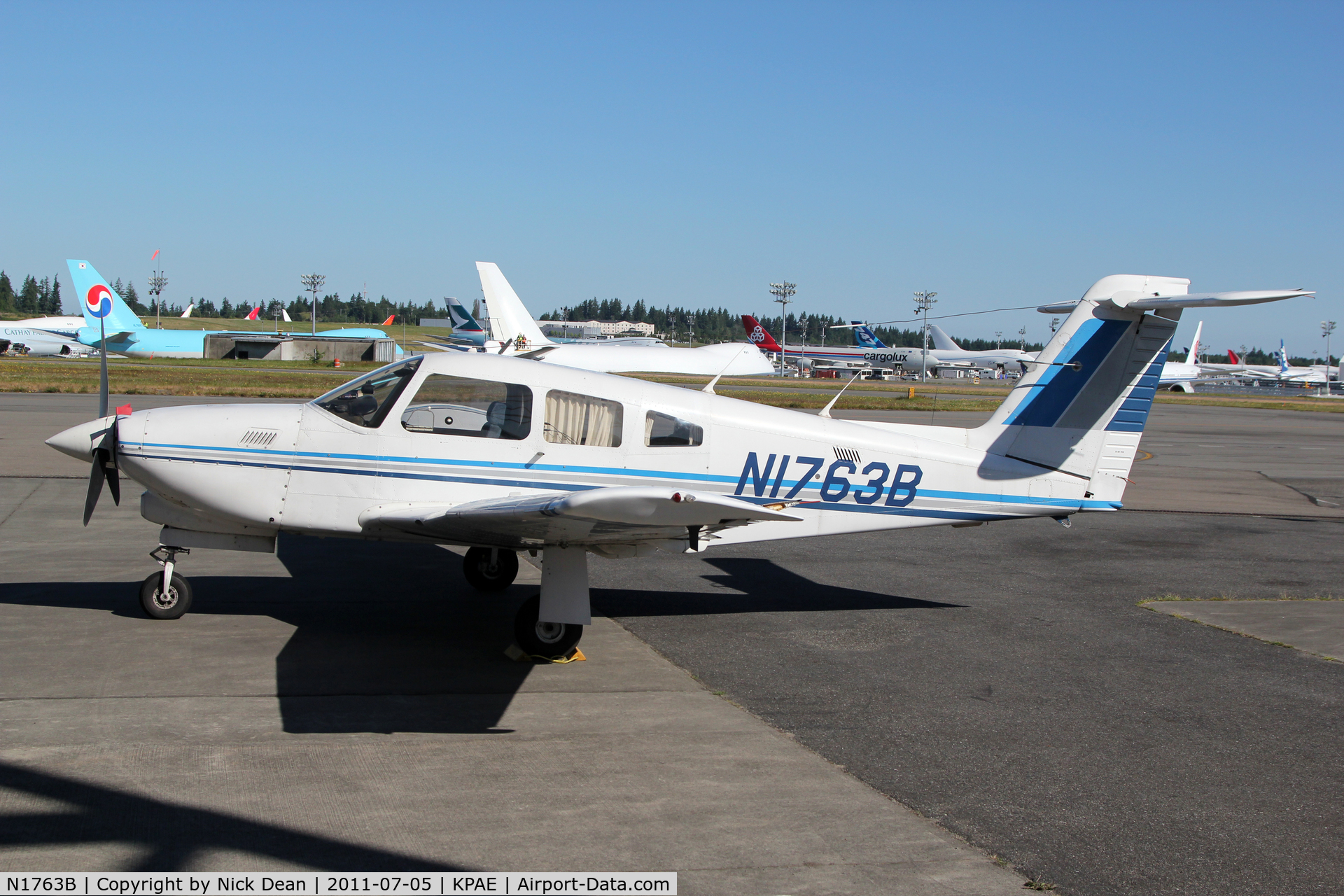 N1763B, Piper PA-28RT-201T Arrow IV C/N 28R-8031031, KPAE/PAE