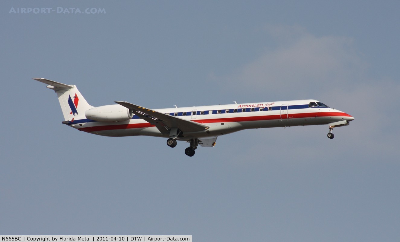 N665BC, 2004 Embraer ERJ-145LR (EMB-145LR) C/N 145783, American Eagle E145LR