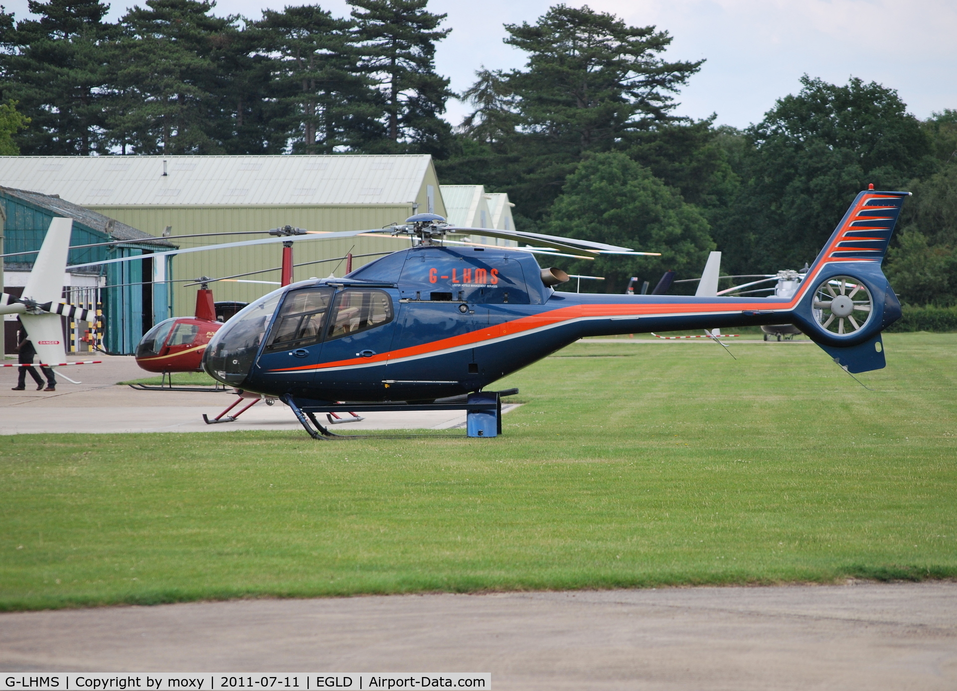 G-LHMS, 2006 Eurocopter EC-120B Colibri C/N 1442, Eurocopter EC120B Colibri, ex N120CL at Denham.