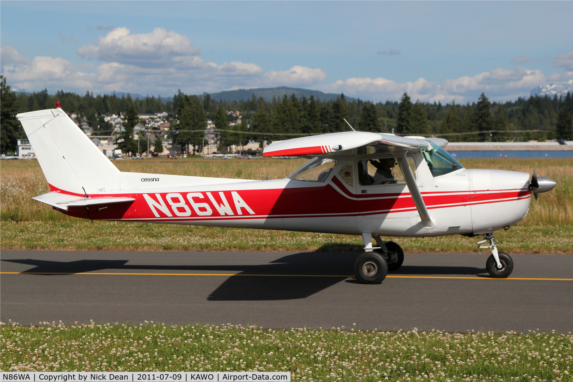 N86WA, 1969 Cessna 150J C/N 15070812, KAWO/AWO