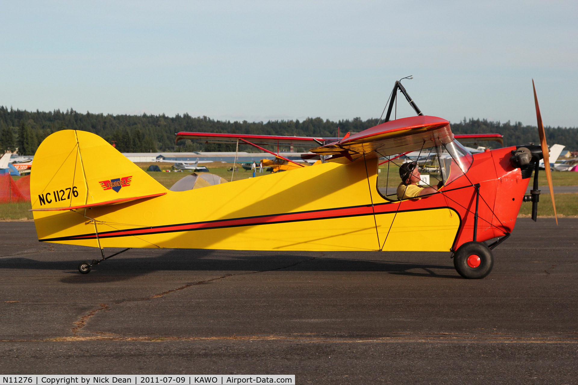 N11276, 1931 Aeronca C-2 C/N A-106, KAWO/AWO