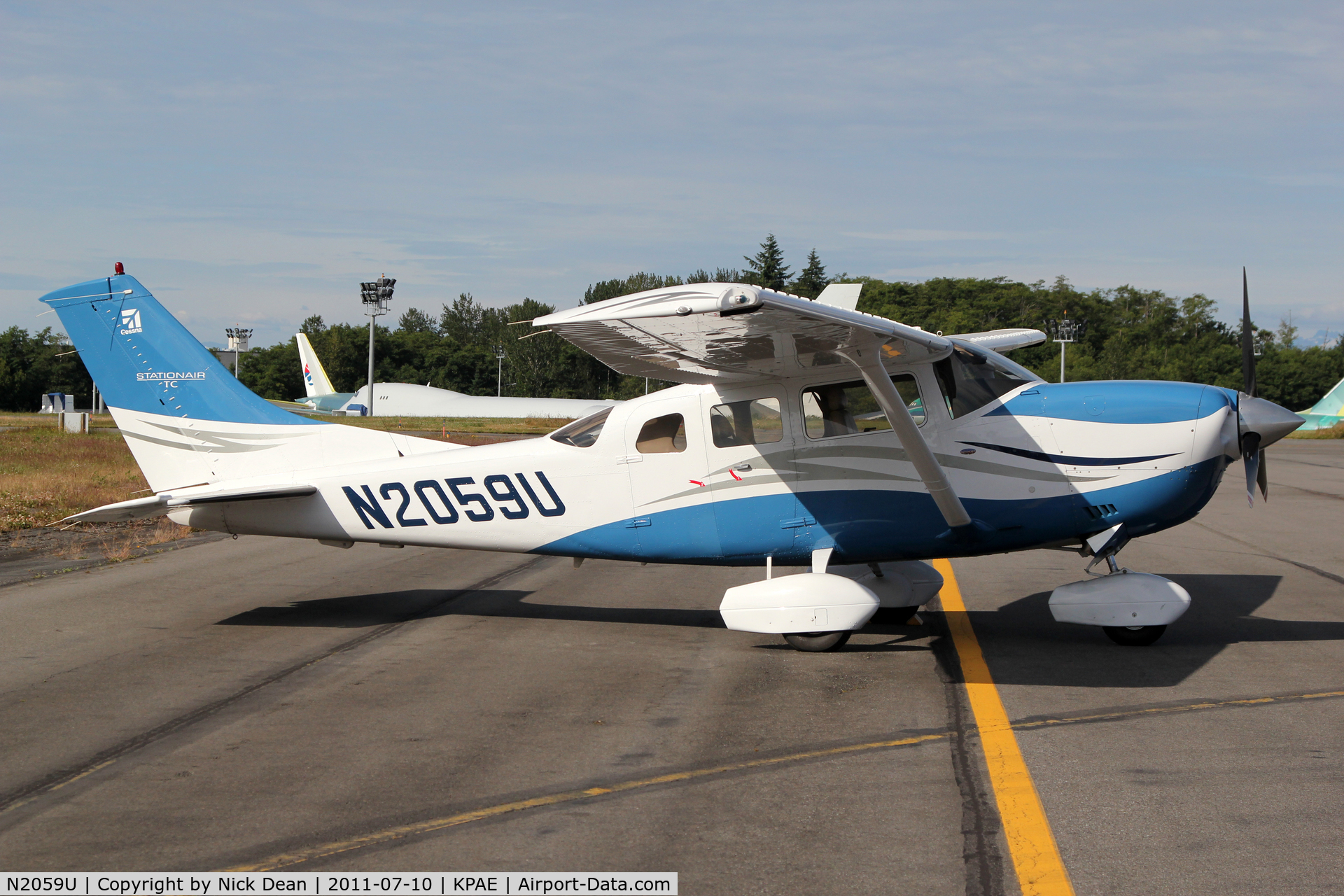 N2059U, 2006 Cessna T206H Turbo Stationair C/N T20608701, KPAE/PAE
