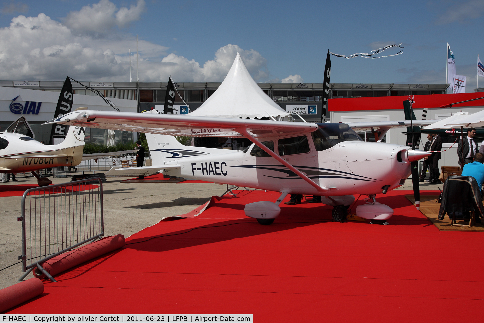 F-HAEC, Cessna 172S C/N 172S10041, Paris air show 2011